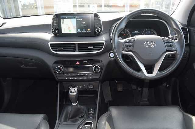 Hyundai TUCSON 1.6 TGDi 177 Premium 5dr 2WD Blue