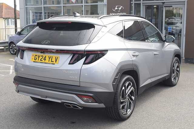 Hyundai TUCSON 1.6T Hybrid Ultimate 5dr Auto Silver