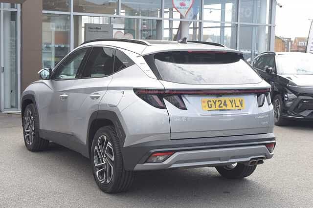 Hyundai TUCSON 1.6T Hybrid Ultimate 5dr Auto Silver