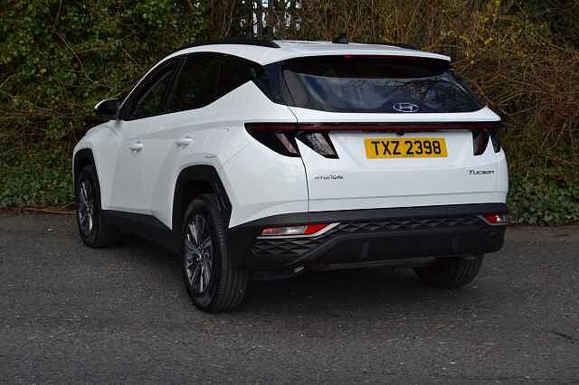Hyundai TUCSON 1.6 TGDI SE CONNECT, SUPERB UNBLEMISHED EXAMPLE WITH ONLY 3970 MILES Atlas White