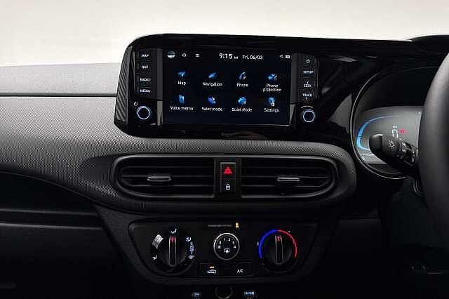 Hyundai I10 1.0 [63] Advance 5dr [Nav] Meta blue