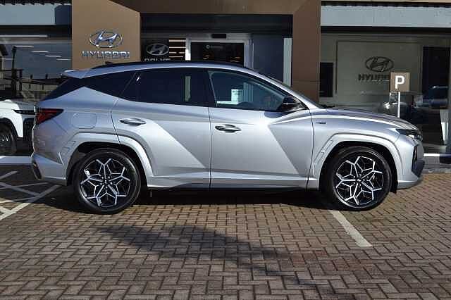 Hyundai TUCSON 1.6 TGDI PLUG-IN HYBRID 4WD N LINE AUTO, FANTASTIC MPG IN EXCELLENT CONDITION Shimmering Silver