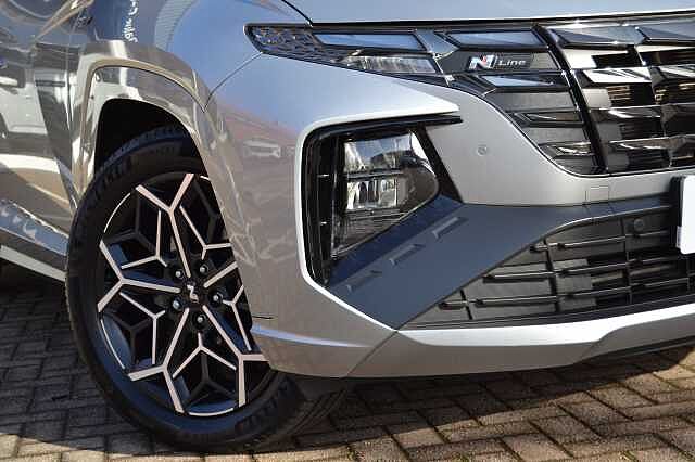 Hyundai TUCSON 1.6 TGDI PLUG-IN HYBRID 4WD N LINE AUTO, FANTASTIC MPG IN EXCELLENT CONDITION Shimmering Silver