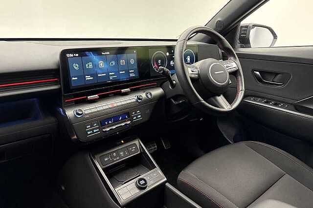 Hyundai KONA 1.6 Hybrid 129 N Line 5dr DCT Abyss Black