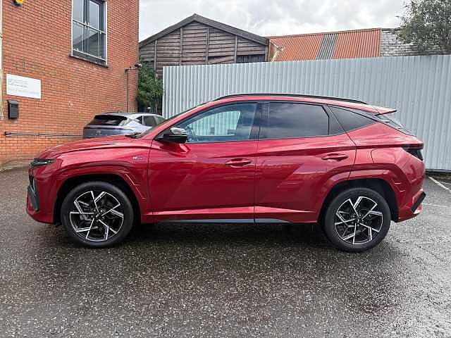 Hyundai TUCSON 1.6T Hybrid N Line 5dr Auto Red