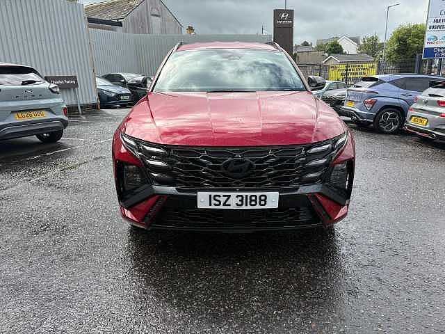 Hyundai TUCSON 1.6T Hybrid N Line 5dr Auto Red