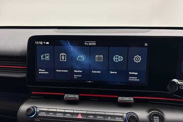 Hyundai KONA 1.6T 138 N Line 5dr Blue