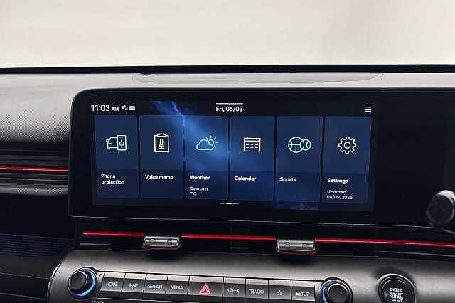 Hyundai KONA 1.6T 138 N Line 5dr Red