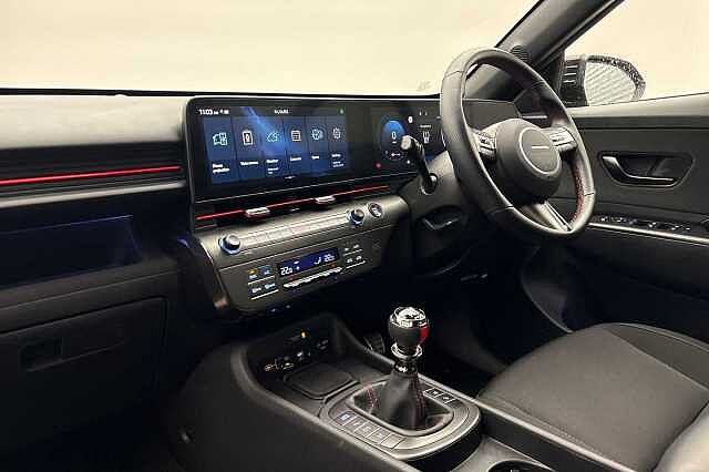 Hyundai KONA 1.6T 138 N Line 5dr Red