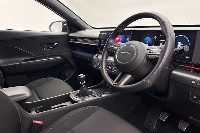 Hyundai KONA 1.6T 138 N Line 5dr Red