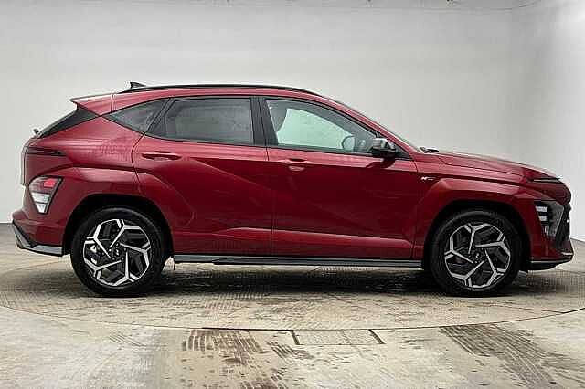 Hyundai KONA 1.6T 138 N Line 5dr Red
