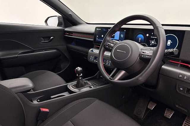 Hyundai KONA 1.6T 138 N Line 5dr Red