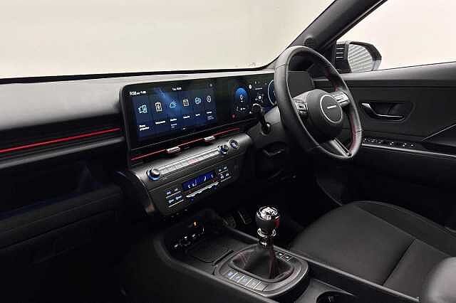 Hyundai KONA 1.6T 138 N Line 5dr Red