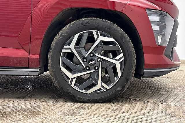 Hyundai KONA 1.6T 138 N Line 5dr Red