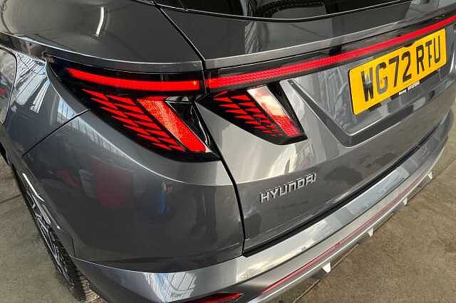 Hyundai TUCSON 1.6 T-GDi MHEV N Line S DCT 4WD Euro 6 (s/s) 5dr Grey
