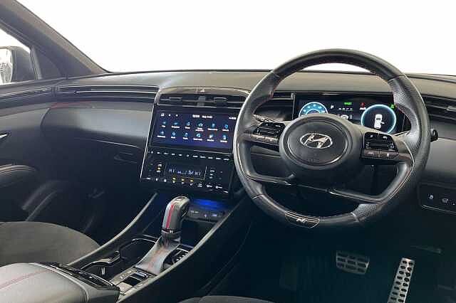 Hyundai TUCSON 1.6 T-GDi MHEV N Line S DCT 4WD Euro 6 (s/s) 5dr Grey