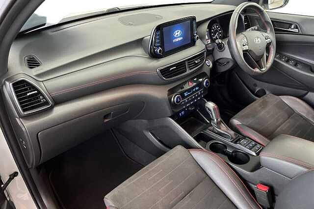 Hyundai TUCSON 1.6 T-GDi N Line DCT Euro 6 (s/s) 5dr White