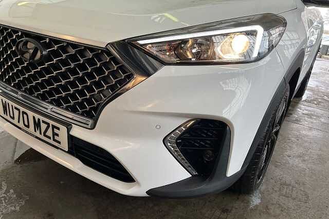 Hyundai TUCSON 1.6 T-GDi N Line DCT Euro 6 (s/s) 5dr White