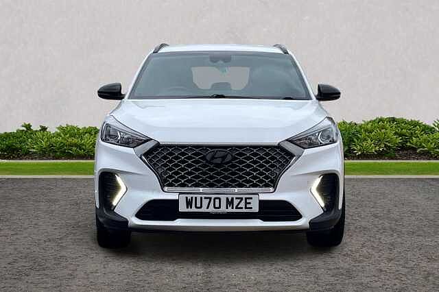 Hyundai TUCSON 1.6 T-GDi N Line DCT Euro 6 (s/s) 5dr White