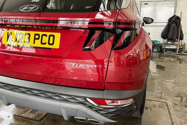 Hyundai TUCSON 1.6 T-GDi MHEV Premium DCT Euro 6 (s/s) 5dr Red