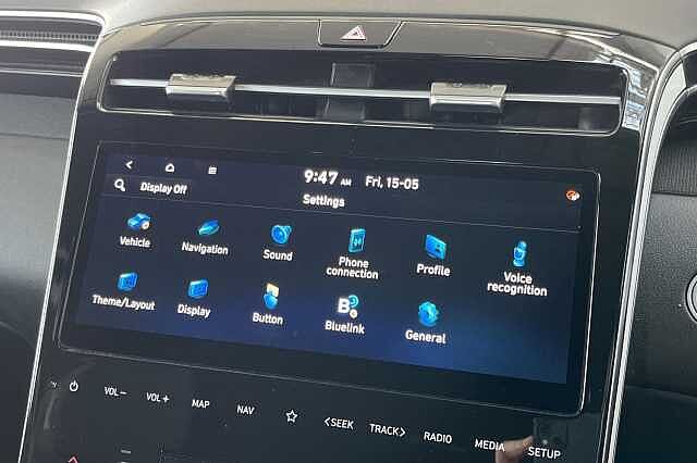 Hyundai TUCSON 1.6 T-GDi MHEV Premium DCT Euro 6 (s/s) 5dr Blue