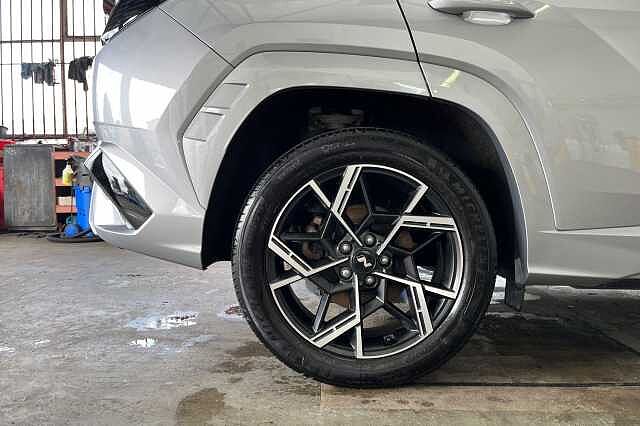 Hyundai TUCSON 1.6 T-GDi N Line Auto Euro 6 (s/s) 5dr Silver