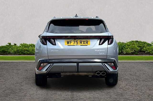 Hyundai TUCSON 1.6 T-GDi N Line Auto Euro 6 (s/s) 5dr Silver