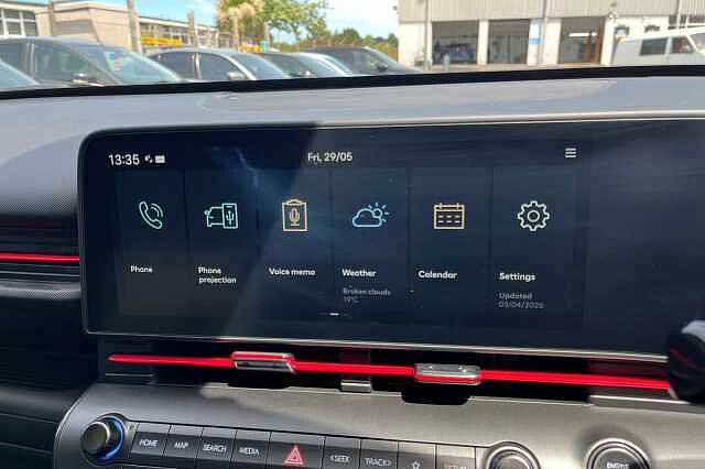 Hyundai KONA 1.6 h-GDi N Line S DCT Euro 6 (s/s) 5dr Red