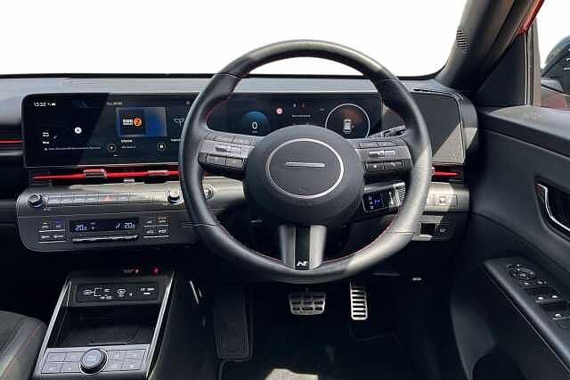 Hyundai KONA 1.6 h-GDi N Line S DCT Euro 6 (s/s) 5dr Red