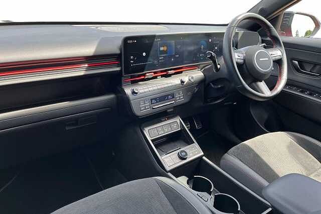 Hyundai KONA 1.6 h-GDi N Line S DCT Euro 6 (s/s) 5dr Red