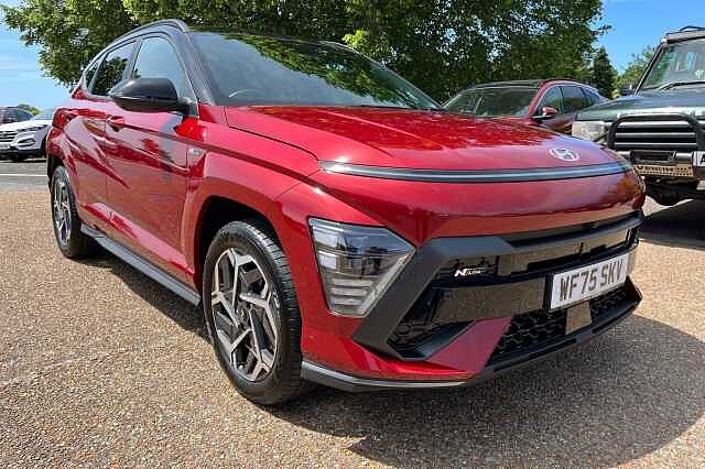 Hyundai KONA 1.6 h-GDi N Line S DCT Euro 6 (s/s) 5dr Red