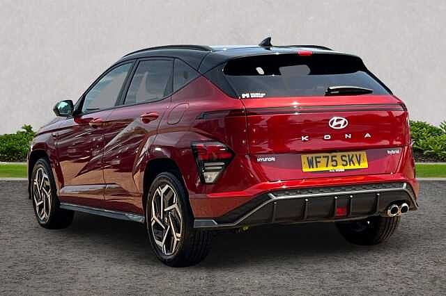 Hyundai KONA 1.6 h-GDi N Line S DCT Euro 6 (s/s) 5dr Red
