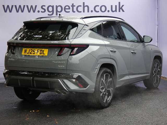 Hyundai TUCSON 1.6 T-GDi N Line Auto Euro 6 (s/s) 5dr Grey