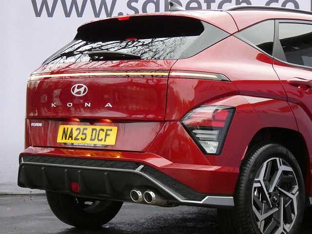 Hyundai KONA 1.6 T-GDi N Line S DCT Euro 6 (s/s) 5dr Red