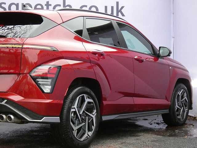 Hyundai KONA 1.6 T-GDi N Line S DCT Euro 6 (s/s) 5dr Red