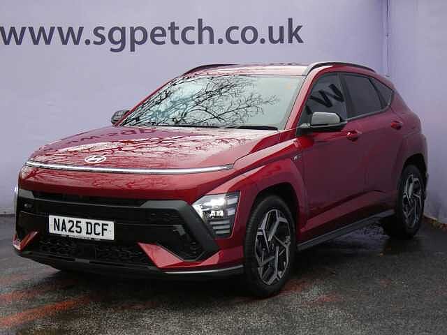 Hyundai KONA 1.6 T-GDi N Line S DCT Euro 6 (s/s) 5dr Red