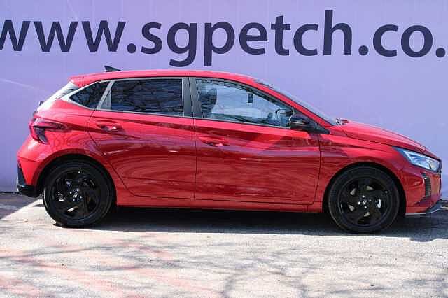 Hyundai I20 1.0T GDi 90 Black Line 5dr Red