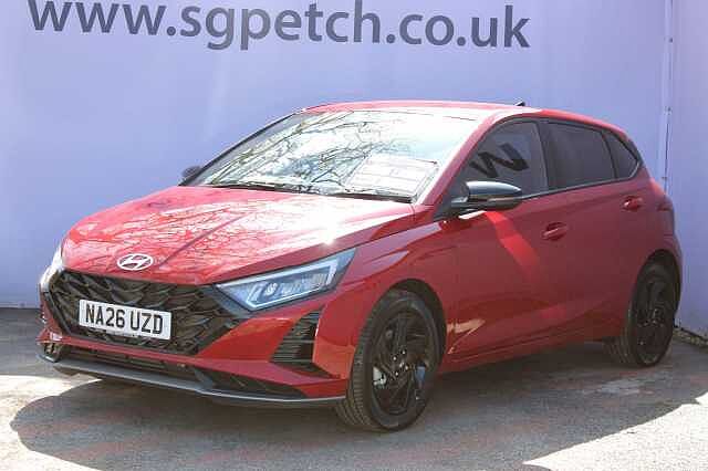 Hyundai I20 1.0T GDi 90 Black Line 5dr Red