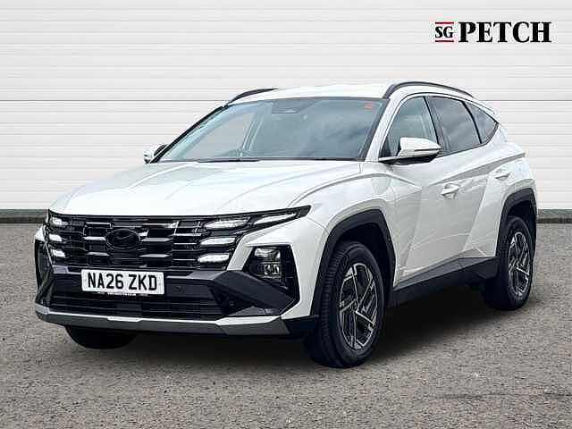 Hyundai TUCSON 1.6T Hybrid Advance 5dr Auto White
