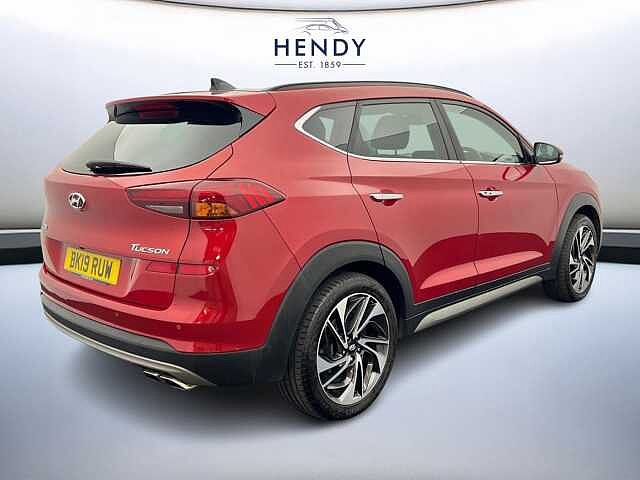 Hyundai TUCSON 1.6 CRDi 136 Premium SE 5dr 2WD DCT FIERY RED
