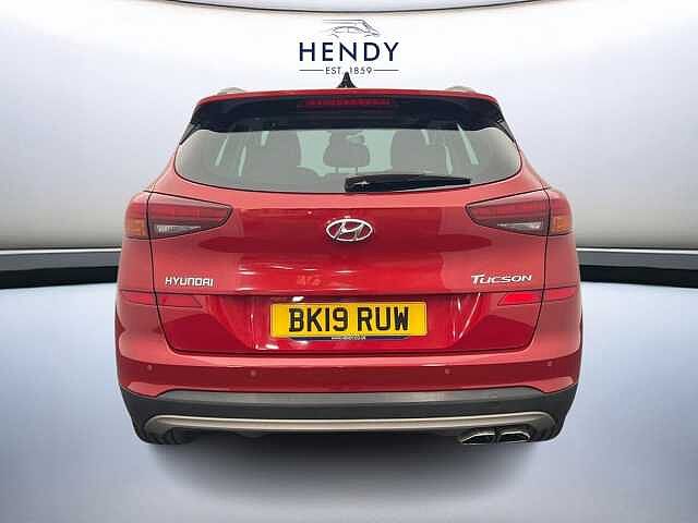 Hyundai TUCSON 1.6 CRDi 136 Premium SE 5dr 2WD DCT FIERY RED