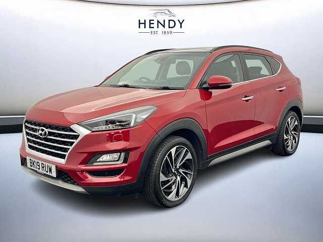 Hyundai TUCSON 1.6 CRDi 136 Premium SE 5dr 2WD DCT FIERY RED