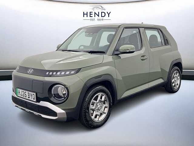 Hyundai INSTER 85kW 49kWh 01 JUNGLE KHAKI GREEN