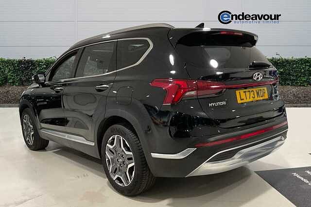 Hyundai SANTA FE 1.6 TGDi Hybrid Ultimate 5dr Auto Black