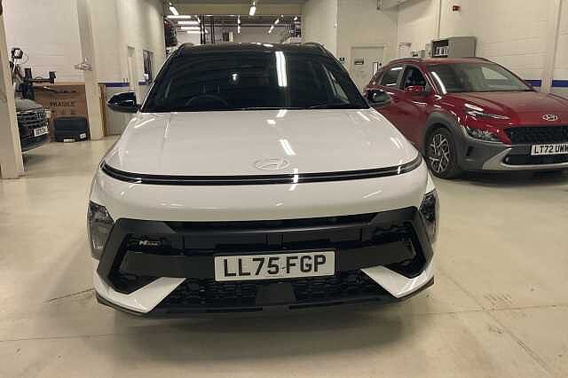 Hyundai KONA 1.6T 138 N Line 5dr DCT White