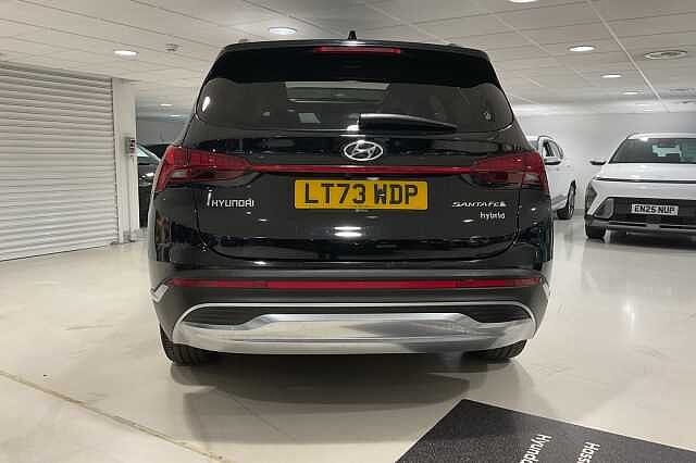 Hyundai SANTA FE 1.6 TGDi Hybrid Ultimate 5dr Auto Black