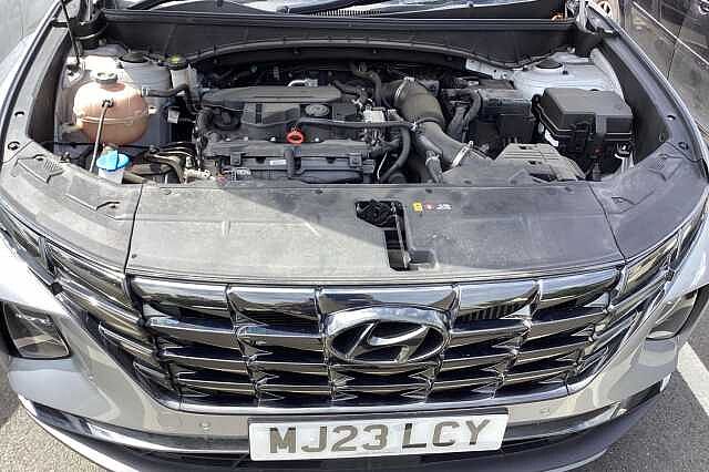 Hyundai TUCSON 1.6 TGDi 48V MHD Ultimate 5dr 2WD DCT Silver