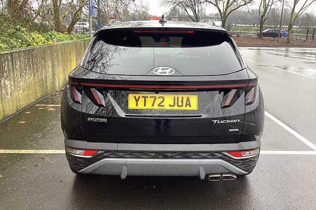 Hyundai TUCSON 1.6 TGDi 48V MHD 180 Ultimate 5dr 4WD DCT Black