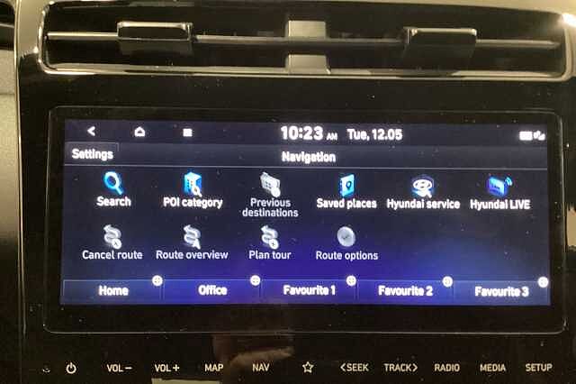 Hyundai TUCSON 1.6 TGDi 48V MHD N Line S 5dr 2WD DCT Red