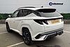 Hyundai TUCSON 1.6T Hybrid N Line S 5dr 4WD Auto White